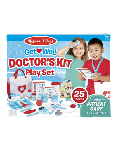 MD8569,Set Ne jucam de-a Doctorul- Melissa & Doug