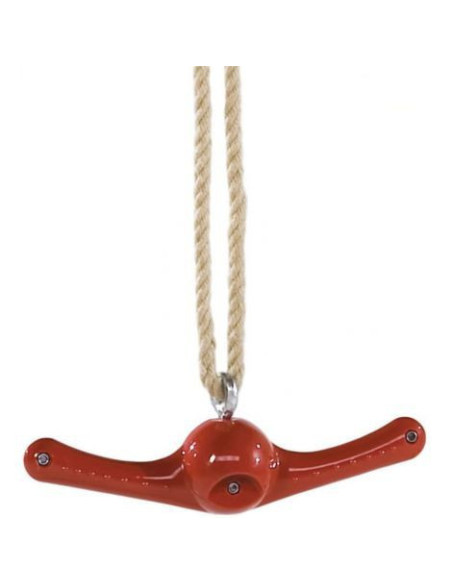 KBT251.003.001.001,Ventolino rosu - invartitor, trapez sau leagan pentru spatii de joaca si alpinism KBT