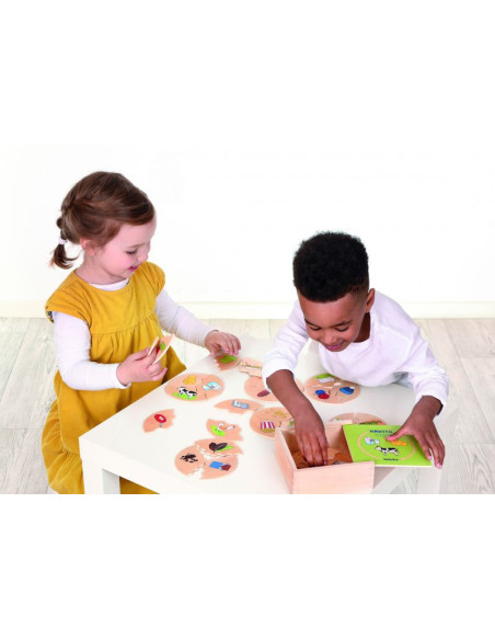 BEL11560,Joc din lemn De unde provin alimentele