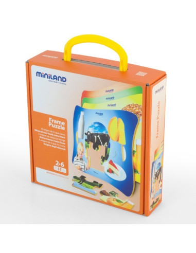 ML35390,Set 4 puzzle De unde provin alimentele