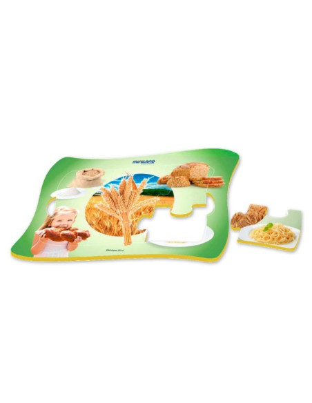 ML35390,Set 4 puzzle De unde provin alimentele