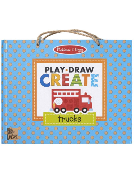 MD31323,Set de Creatie Camioane - Melissa & Doug