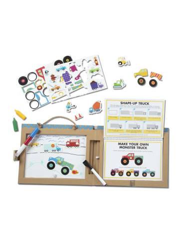 MD31323,Set de Creatie Camioane - Melissa & Doug