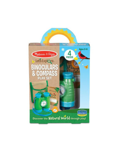 MD30818,Binoclu cu busola colectia Sa Exploram Natura