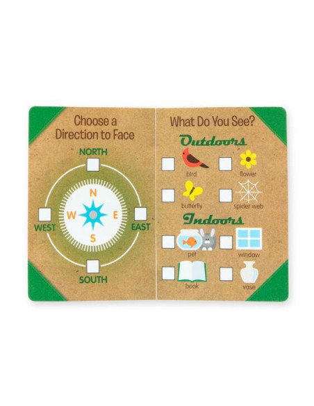 MD30818,Binoclu cu busola colectia Sa Exploram Natura