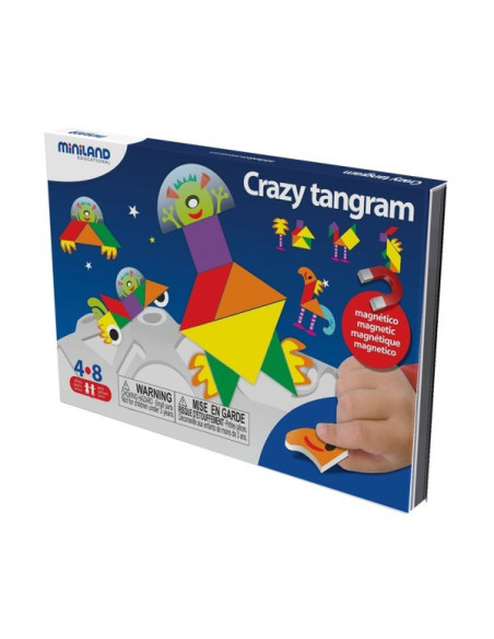 ML31965,Joc magnetic Tangram fantezie