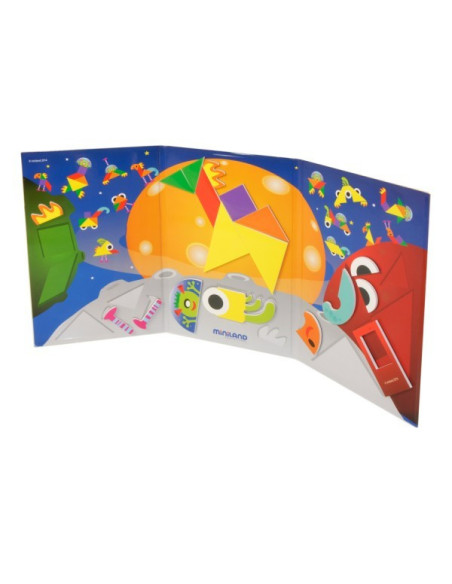 ML31965,Joc magnetic Tangram fantezie