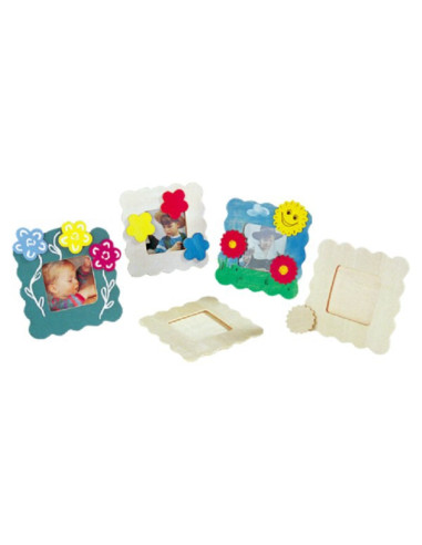 BEL40750,Rama din lemn de decorat Flower