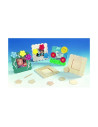 BEL40750,Rama din lemn de decorat Flower
