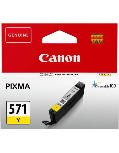 Cartus cerneala Canon Yellow CLI-571Y,BS0388C001AA