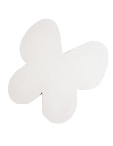 BEL53091,Panza pictura canvas in forma de fluture
