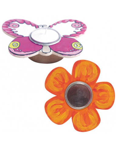 BEL50134,Suport lumanare de decorat Primavara