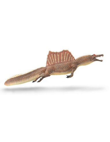 COL88944Deluxe,Figurina pictata manual dinozaur Spinosaurus innotand cu mandibula mobila