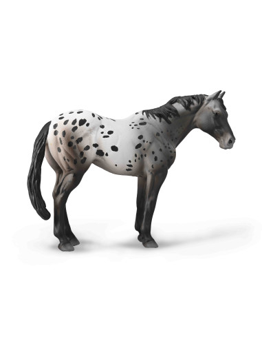 COL88947XL,Figurina pictata manual cal Appaloosa Blue Roan