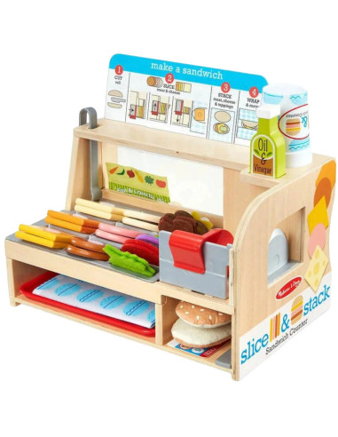 MD31650,Set de joaca Sandwichuri delicioase