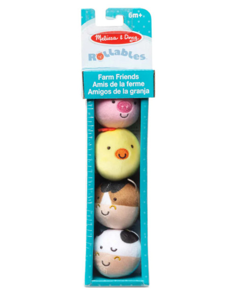 MD30734,Set de jucarii pentru bebelusi Animale de la ferma