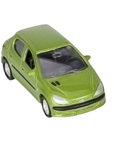 GOKI12073PV,Masinuta Die Cast 7.5 Cm, Scara 1:60, Peugeot verde