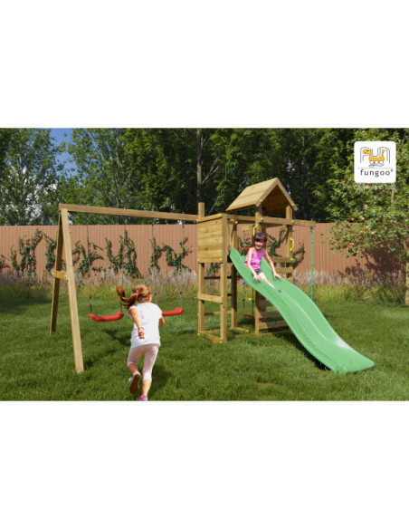 FU08180PKX,Complex joaca din lemn Mixter Fungoo