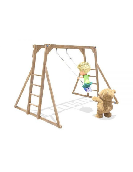 DHPS709S,Catarator Monkey Bars cu leagan Dunster House DHPS709S,Catarator Monkey Bars cu leagan Dunster House