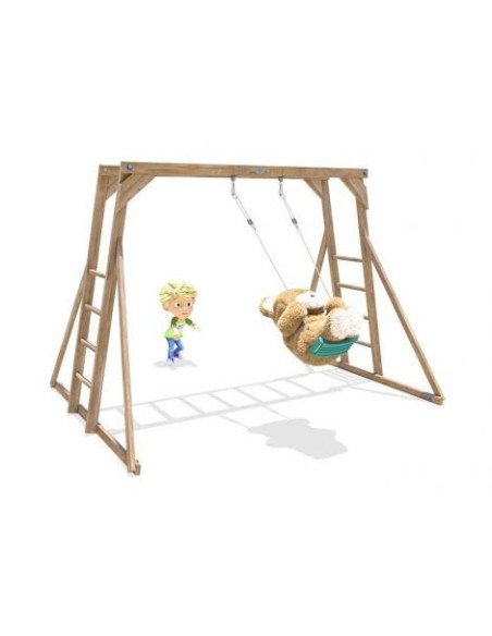 DHPS709S,Catarator Monkey Bars cu leagan Dunster House DHPS709S,Catarator Monkey Bars cu leagan Dunster House