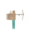 DHPS701-1,Complex de joaca BalconyFort ™ Single Swing, tobogan verde, Dunster House
