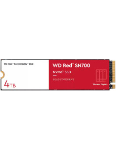 WDS400T1R0C,SSD NAS WD Red SN700 4TB M.2 2280-D5-M PCIe Gen3 x4 NVMe, Read/Write: 3400/3100 MBps, IOPS 550K/520K, TBW: 5100 "WDS