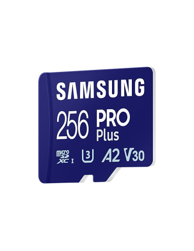 MB-MD256SA/EU,SAMSUNG PRO Plus 256GB microSD UHS-I U3 Full HD 4K UHD 180MB/s Read 130MB/s Write Memory Card Incl. SD-Adapter 202