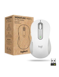 910-006275,LOGITECH M650 Signature Bluetooth Mouse - OFF-WHITE - B2B "910-006275"