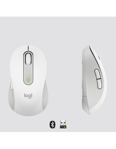 910-006275,LOGITECH M650 Signature Bluetooth Mouse - OFF-WHITE - B2B "910-006275"