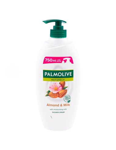 61015589,Gel de dus Palmolive Naturals Almond & Milk, 750 ml