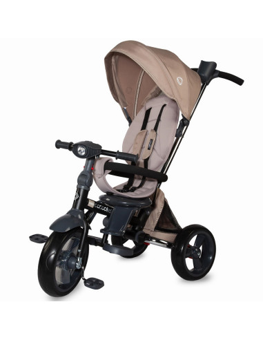 339012544,Tricicleta multifunctionala 4in1 cu sezut reversibil Coccolle Velo Bej