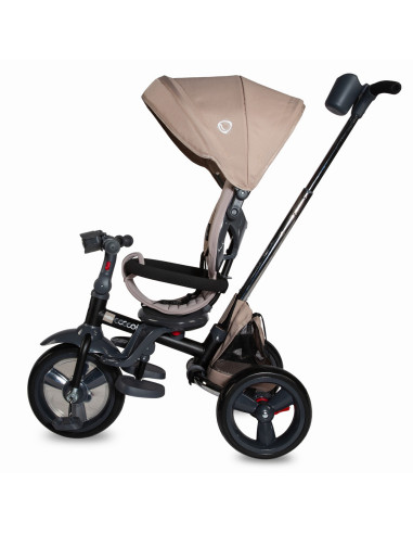 339012544,Tricicleta multifunctionala 4in1 cu sezut reversibil Coccolle Velo Bej