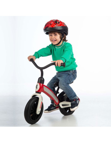 321QPIMP20,Balance bike Qplay Impact Rosu