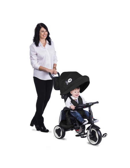 320038160,Tricicleta pliabila Qplay Rito+ Negru