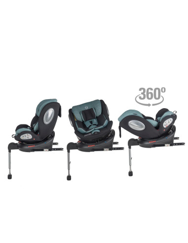 321085680,Scaun auto rotativ 0-36 kg Coccolle Vigo Emerald Green