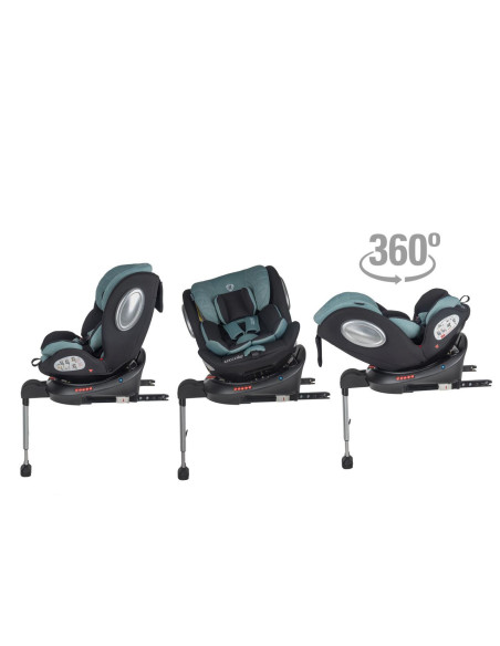 321085680,Scaun auto rotativ 0-36 kg Coccolle Vigo Emerald Green