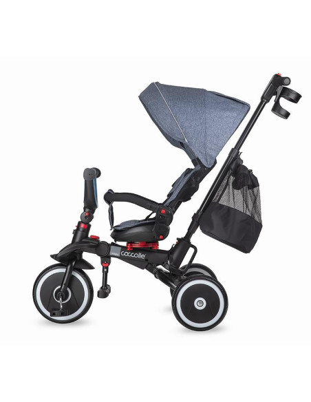 322011162,Tricicleta multifunctionala pliabila Coccolle Vispo Urban Grey