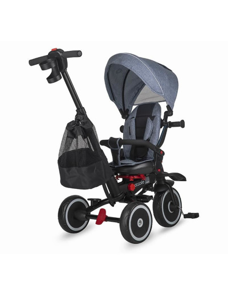 322011162,Tricicleta multifunctionala pliabila Coccolle Vispo Urban Grey