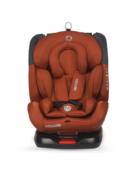 332085745,Scaun auto rotativ 0-36 kg Coccolle Atira Cinnamon brown