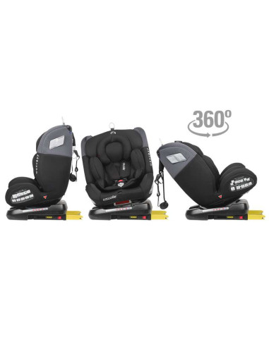 332085760,Scaun auto rotativ 0-36 kg Coccolle Atira Diamond Black