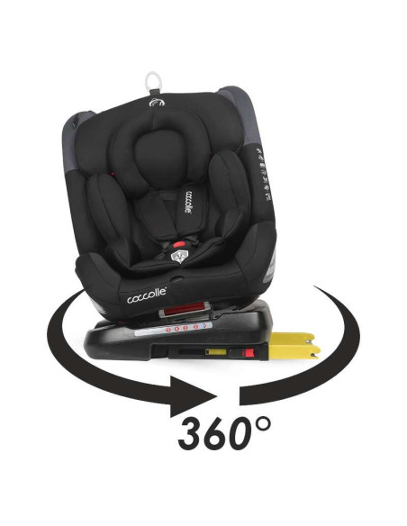 332085760,Scaun auto rotativ 0-36 kg Coccolle Atira Diamond Black