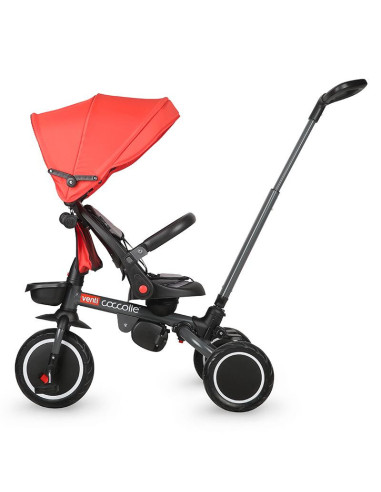 323010820,Tricicleta multifunctionala Coccolle Venti Chili pepper