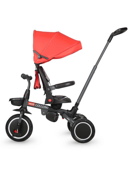 323010820,Tricicleta multifunctionala Coccolle Venti Chili pepper