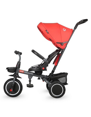 323010820,Tricicleta multifunctionala Coccolle Venti Chili pepper