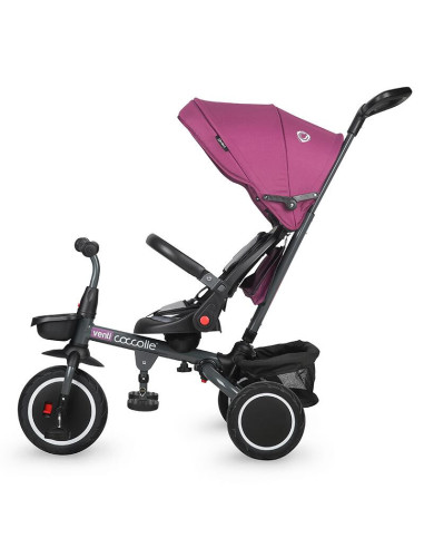 323010850,Tricicleta multifunctionala Coccolle Venti Magenta