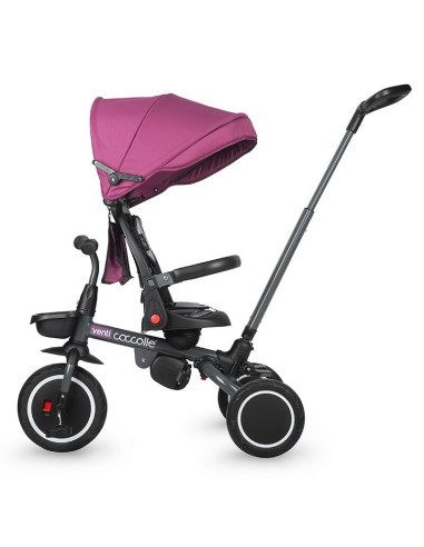 323010850,Tricicleta multifunctionala Coccolle Venti Magenta