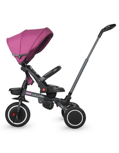 323010850,Tricicleta multifunctionala Coccolle Venti Magenta