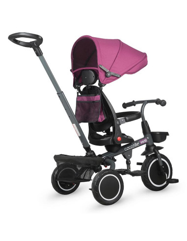 323010850,Tricicleta multifunctionala Coccolle Venti Magenta