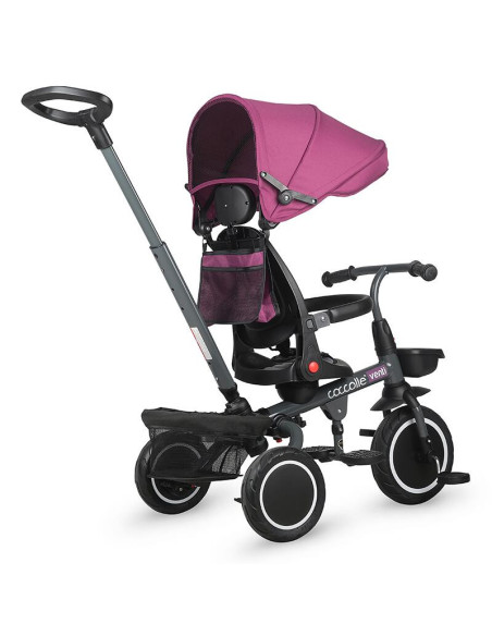 323010850,Tricicleta multifunctionala Coccolle Venti Magenta