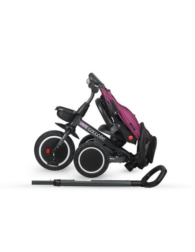 323010850,Tricicleta multifunctionala Coccolle Venti Magenta